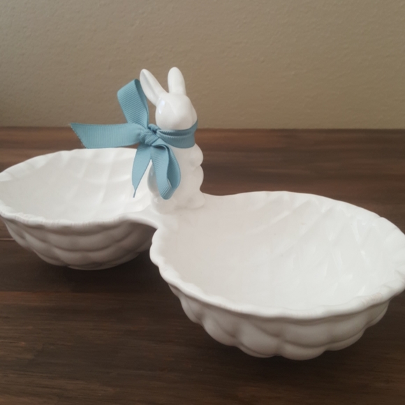 Mud Pie Other - Mud Pie Bunny Serving Dishes/Bowls